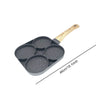 Medical Stone Frying Pan Non stick Breakfast Maker Flat Bottom Pan