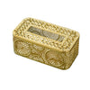 Nordic Stainless steel Tissue Box Holder Tabletop Tissue Dispenser Box