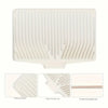 Silicone Angled Drain Mat Kitchen Sink Splash Guard Water Drainage
