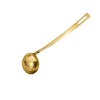Gold Stainless Steel Soup Spoon Holder Cutlery Storage Cooking Utensils