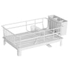 Dish Drying Rack with Drain Tray Kitchen Countertop Storage Organizer
