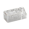Water Ripple Clear Tissue Box with Remote Control Holder Organizer