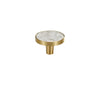 Brass Shell Cabinet Knob Long Wardrobe Handles Colorful Shell Hardware