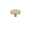 Brass Shell Cabinet Knob Long Wardrobe Handles Colorful Shell Hardware