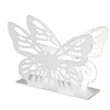 Vertical Paper Towel Stand with Square Base Modern Iron Napkin Holder