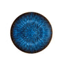 Western Style Ceramic Dish Deep Blue Pasta Plate Kitchen Tableware