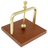 Wooden Napkin Holder with Weighted Arm Modern Tabletop Napkin Holder