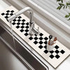 Wraparound Sink Splash Guard Drip Catcher Pad Water Absorbent Mat