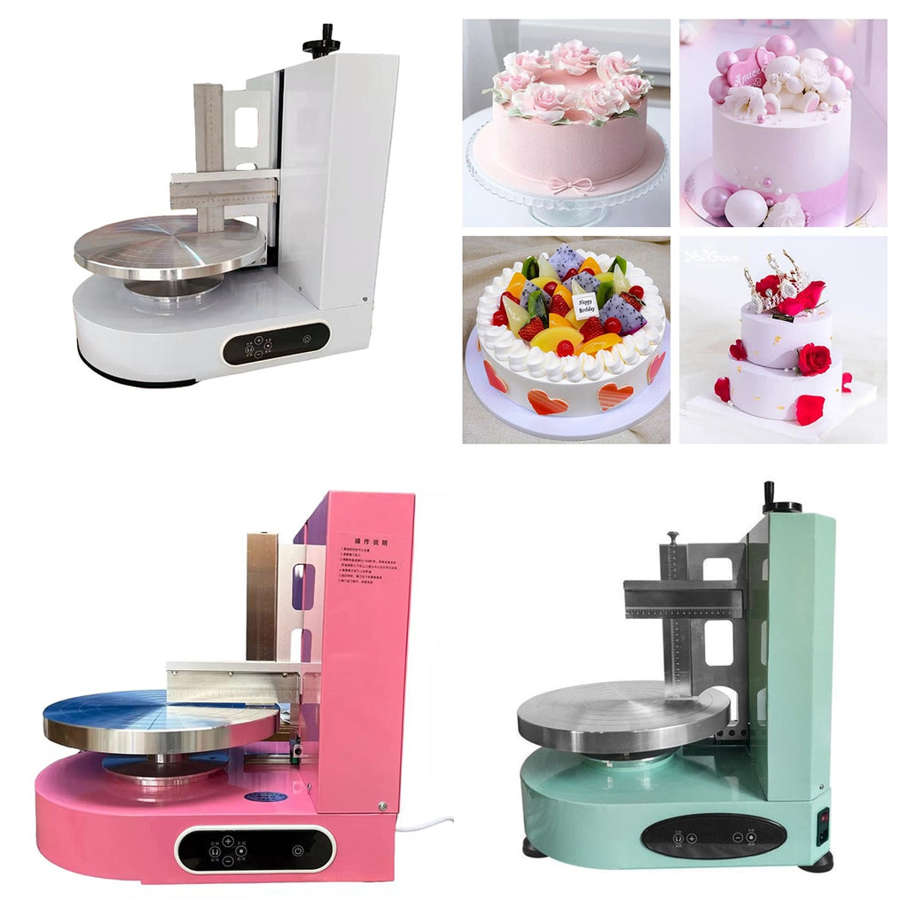 Electric Commercial Cake Cream Smooth Coating Decoration Machine