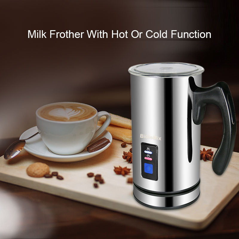 Electric Milk Frother Milk Steamer Creamer Milk Heater Coffee Foam –  Kitchen Groups
