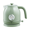 Stainless Steel 58oz Fast Boiling Retro Electric Kettle For Tea, Electric Water Kettle In 2 Colors
