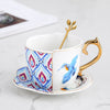 Ceramics Coffee Cup Saucers Suit Ins English Style Black Tea Teacup