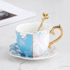 Ceramics Coffee Cup Saucers Suit Ins English Style Black Tea Teacup