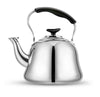 Stainless Steel Stovetop Teapot, Stainless Steel Whistling Stove Top Tea Kettle In Chrome