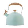 85oz Stainless Steel Whistling Tea Kettle Compatible With Induction Cooker