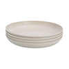 4pcs Dinner Plates Biodegradable Plates Fruit Dish Bone Dish Snack Plate