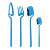 Colorful Flatware Cutlery Set Knife Fork Tea Spoon Dinner Tableware