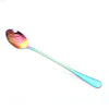 Long Handle Tea Spoons Kitchen Hot Drinking Flatware Tableware
