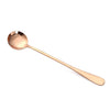Long Handle Tea Spoons Kitchen Hot Drinking Flatware Tableware