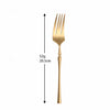 Matte Cutlery Set Gold Cutlery Set Stainless Steel Cutlery Set