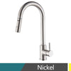 Brass Kitchen Faucet Pull Out Kitchen Sink Water Tap Single Handle Mixer Tap