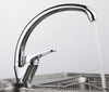 Cold And Hot Single Handle Swivel Spout Tap Kitchen Faucet