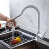 Single Handle Pull Down Kitchen Tap Single Hole 360 Degree Faucets