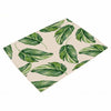 Tropical Green Plant Linen Material Table Cloth