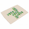 Tropical Green Plant Linen Material Table Cloth