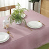 ﻿Multi-Color Solid Decorative Linen Tablecloth
