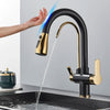 Smart Sensor Pure Water Kitchen Faucet 2 Model Spout Taps Deck Mount