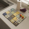 Kitchen Drain Pad Absorbent Drying Mat Countertop Protector Placemat