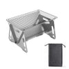Camping Barbecue Grill Portable Folding Stainless Picnic BBQ Rack