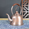 Vintage Anti-scalding Red Copper Brass Kettle Thickened Teapot