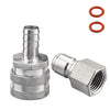 Stainless Steel Moonshine Fitting Connectors 1/2 Beer Set