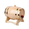 Wood Barrel Vintage Oak Beer Brewing Tools Tap Dispenser for Rum
