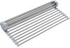 Foldable Roll Up Dish Drying Rack for Kitchen Sink Stainless Drainer