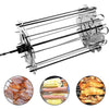 Oven Grill Cage Stainless Steel Meat Skewer Cage Heat-Resistant Skewer