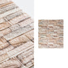 10pcs 3D Brick Pattern Waterproof Self-Adhesive Wallpaper