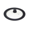 Frying Pan with Lid Multifunctional Glass Lid Wok Pan Lids Covers