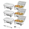 Rectangle Chafing Dish Full Size Pans Buffet Catering Warmer