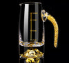 Crystal Liquor Spirits Shot Glass Box Gold Thick Bottom Wine Glasses