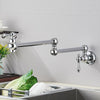 Foldable Pot Filler Tap Wall Mounted Kitchen Faucet Cold Water Tap