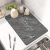 Kitchen Countertop Drainer Mat Slide Pad Water Absorbent Drying Mat