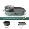 2 In 1 Barbecue Hot Pot Electric Oven for Home Smokeless Multi Cooker