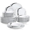 18pcs or 36pcs Porcelain Ceramic Kitchen Tableware Dishes Plate Set