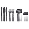 16pcs Cutlery Set Stainless Steel Engraved Pattern Silverware