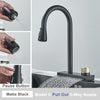 Rainfall Kitchen Faucet Flexible Pull Out 3 Way Nozzle Kitchen Tap