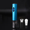 Automatic Electric Wine Bottle Corkscrew Opener with Foil Cutter