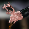 Red Wine Pourer Zinc Alloy Lion Leopard Antelope Head Wine Stopper